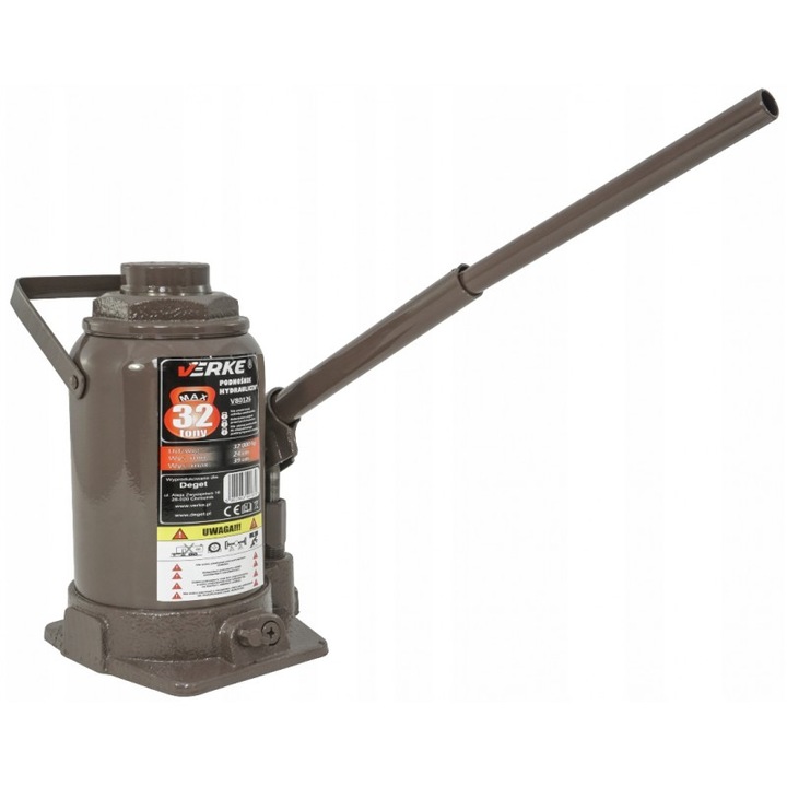 Cric hidraulic tip butelie 32 tone VERKE V80126
