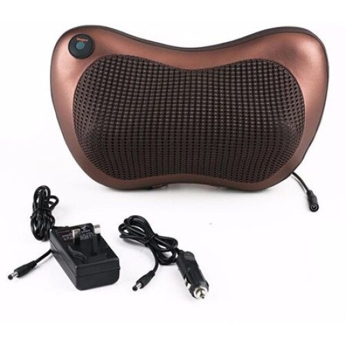 Aparat masaj Neck Massager pentru relaxare dar si dureri musculare, vibratii intense cu variatii programe si role Shiatsu, New Generation by Urban Trends ®