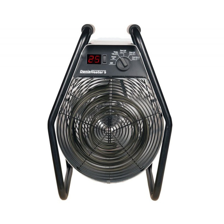 Tun de caldura Inelco 9 kW, 400V, 2 trepte de putere, termostat de siguranta