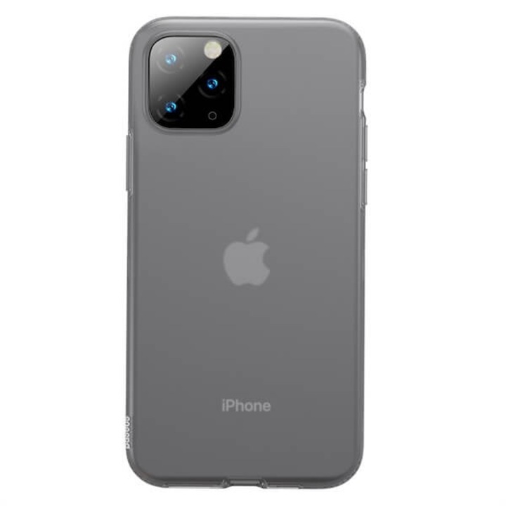 Кейс Baseus Jelly Liquid за iPhone 11 Pro Max - Черен