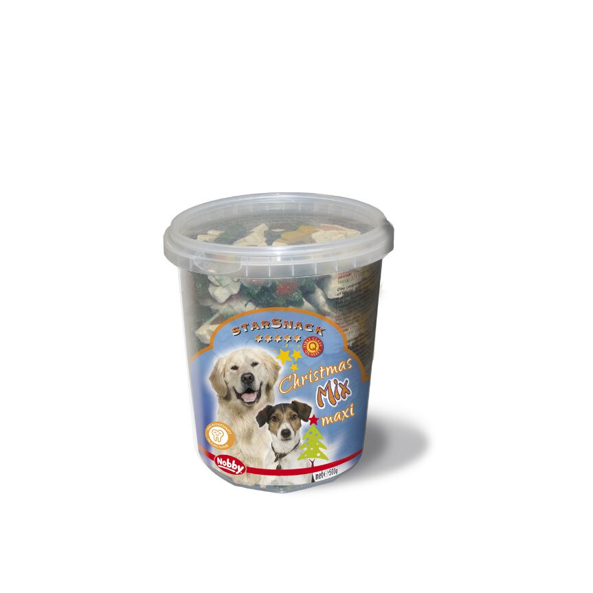 Recompensa pentru caini de talie mare Nobby StarSnack, Mix de carne, 500 g