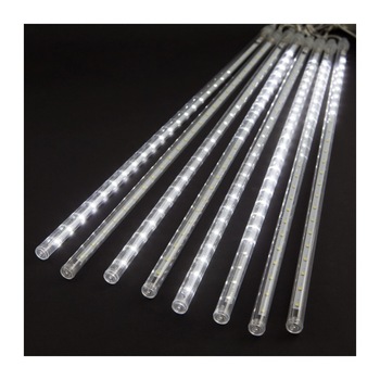 Instalatie de Craciun tip turturi iluzia unor turturi de gheata in topire 320 LED 8 turturi x 40 LED, lungime turture 50 cm, putere 6W, alb rece Instalatie de Craciun tip turturi iluzia unor turturi de gheata in topire 320 LED 8 turturi x 40 LED, lungime turture 50 cm, putere 6W, alb rece