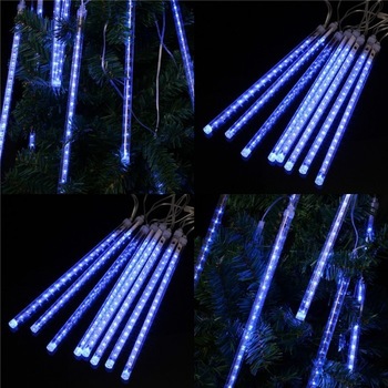 Instalatie de Craciun tip turturi iluzia unor turturi de gheata in topire 320 LED 8 turturi x 40 LED, lungime turture 50 cm, putere 6W, albastru 7003B Sdx Market® Instalatie de Craciun tip turturi iluzia unor turturi de gheata in topire 320 LED 8 turturi x 40 LED, lungime turture 50 cm, putere 6W, albastru 7003B Sdx Market®