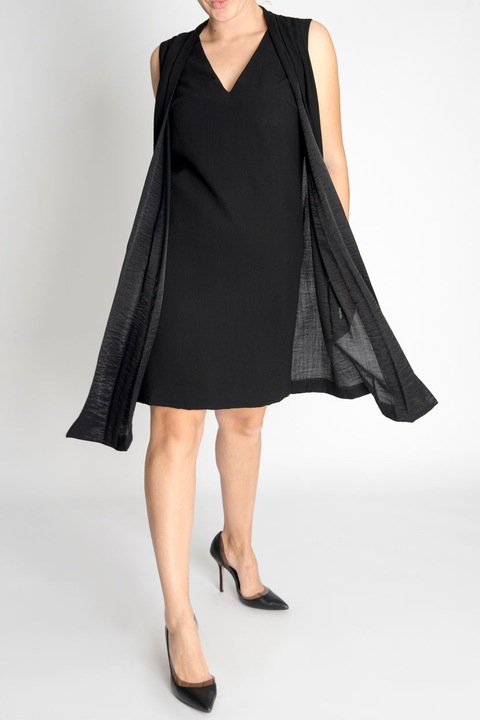 Официална черна рокля Lola Paris Reva Fara