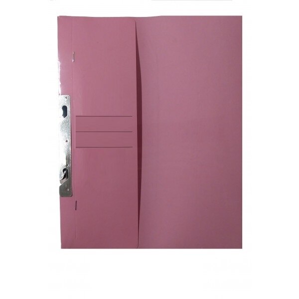 Dosar A4 Incopciat 1/2 din Carton cu Gheara, 30 Buc/Set, Roz deschis