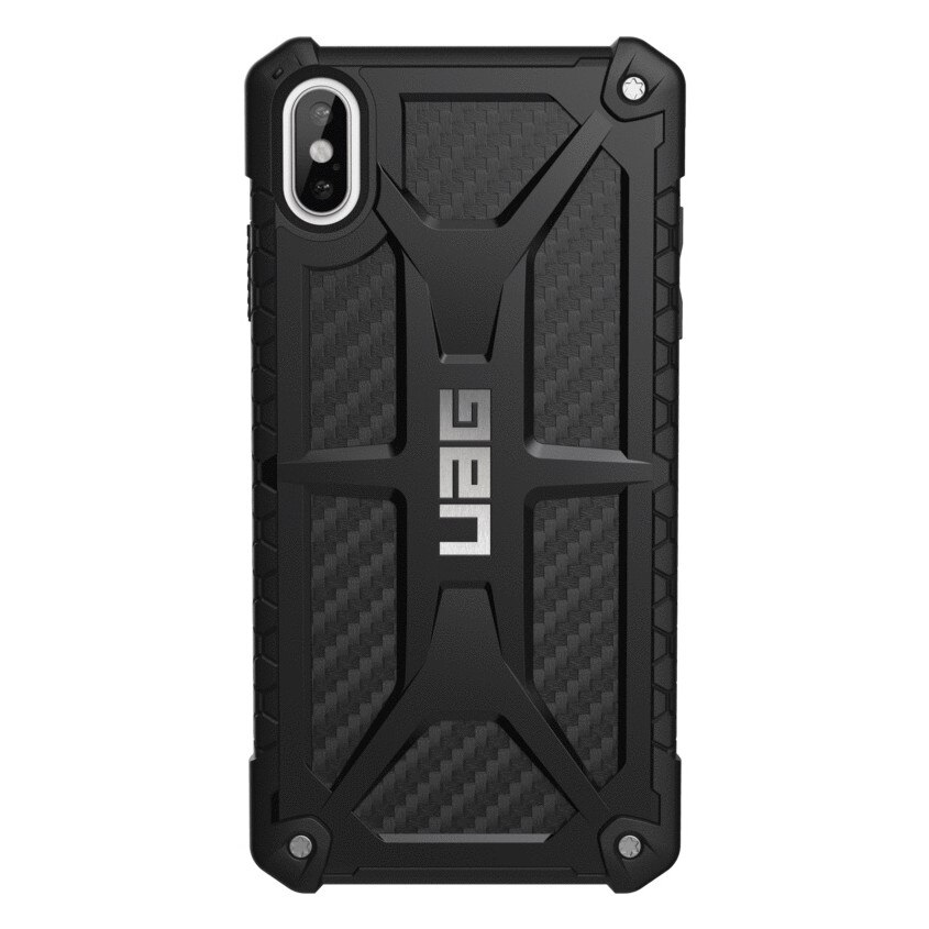 Husa iPhone XS MAX UAG Urban Armor Gear Monarch Carbon Black