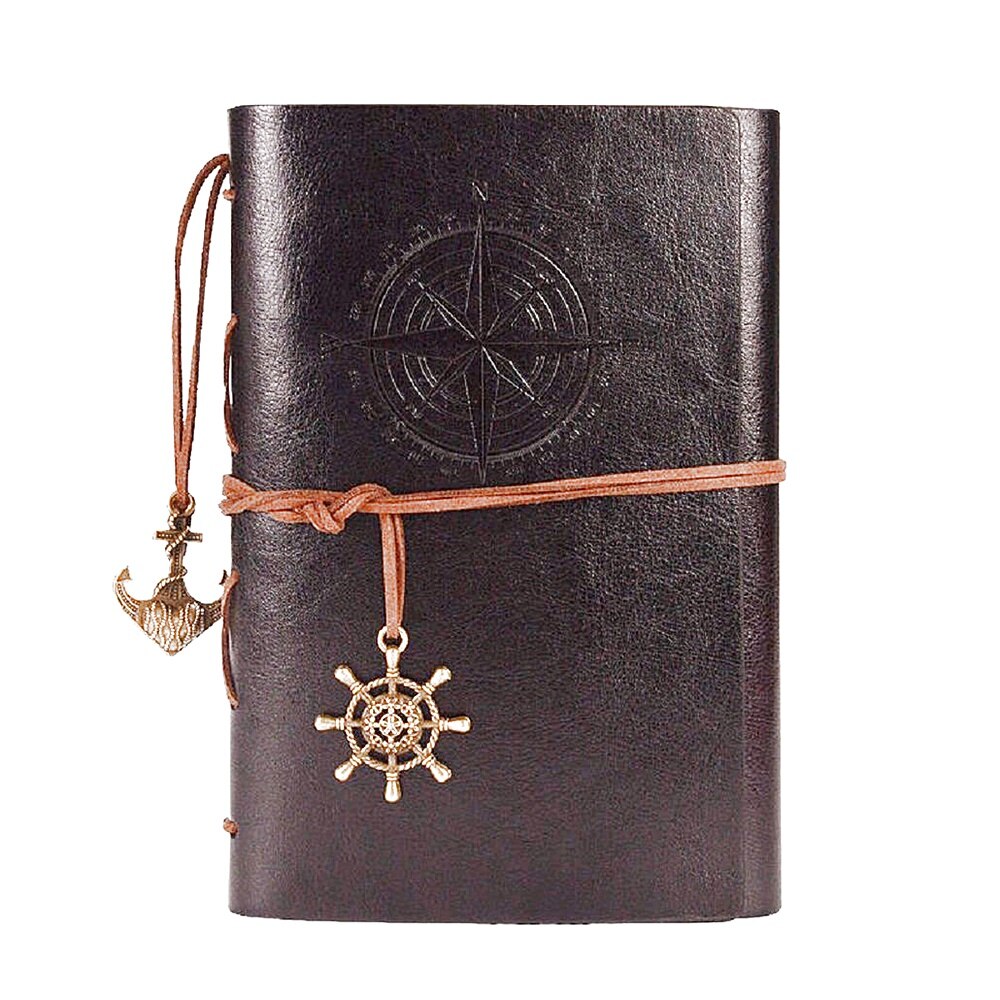 Agenda retro business Maurice maro 10x14cm nedatata jurnal vintage