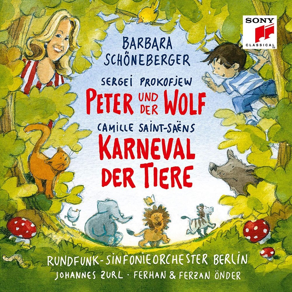 Barbara Schoneberger - Prokofjev:Peter und der Wolf-Saint-Saens:Karneval der Tiere (CD)