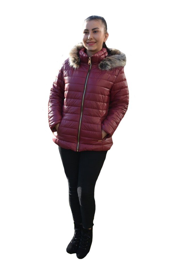 Vesta dama Denise ,model asimetric, 3d-heart ,D&J Exclusive, Marsala