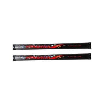 Set 2 Lansete telescopice Passion lungime 4.20 metri cu inel de plecare de 5 cm Set 2 Lansete telescopice Passion lungime 4.20 metri cu inel de plecare de 5 cm