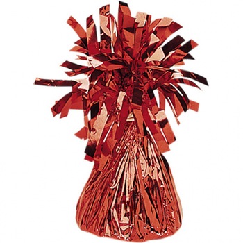 Greutate din folie Rosie pentru baloane - 170 g, Amscan 991365-07 Greutate din folie Rosie pentru baloane - 170 g, Amscan 991365-07