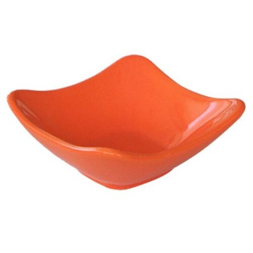Bol ceramica patrat SERAMIK 13cm culoare orange
