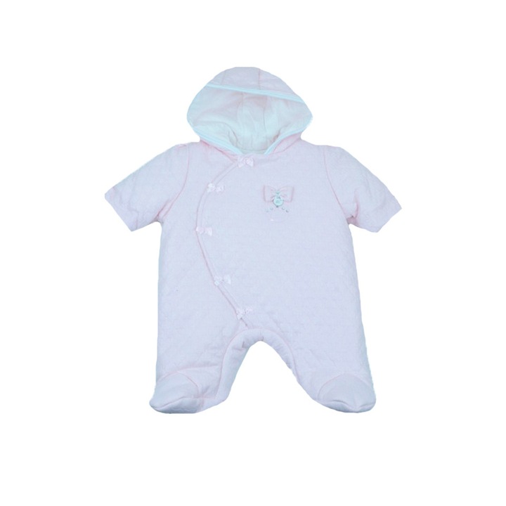 Combinezon iarna bebelusi Baby Colibra 7652056, Roz
