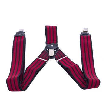 Bretele barbati,Toro Nero,Suspenders red lines Bretele barbati,Toro Nero,Suspenders red lines