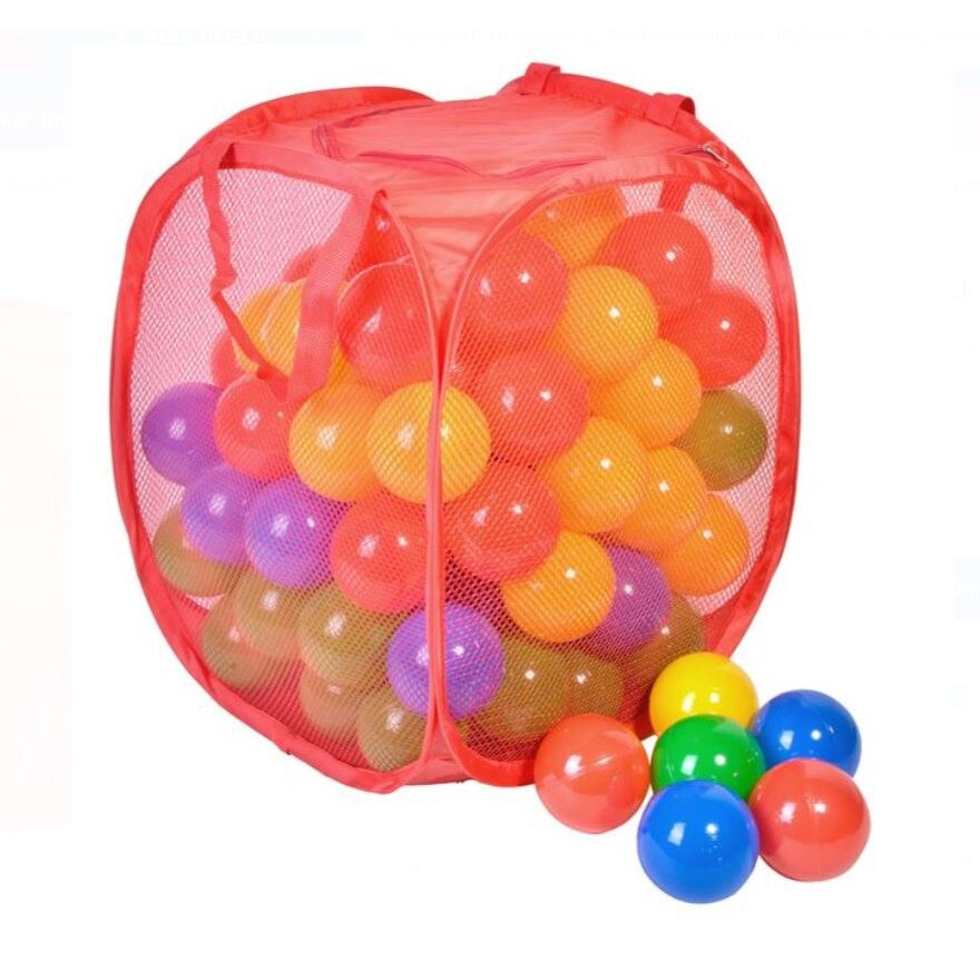 Set bile din plastic, 100 bucati, 7 cm diametrul