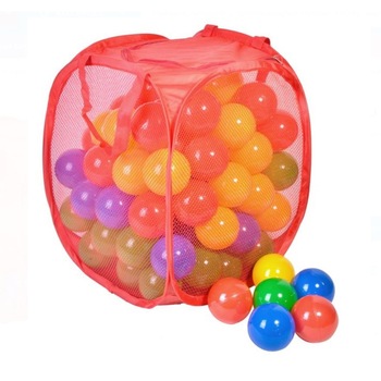 Set bile din plastic, 100 bucati, 7 cm diametrul Set bile din plastic, 100 bucati, 7 cm diametrul