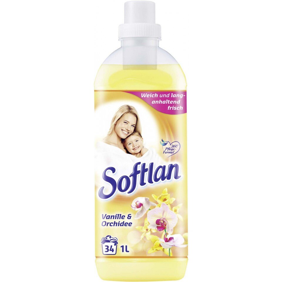 Balsam rufe Softlan Vanilla si Orhidee 34pr 1L DE