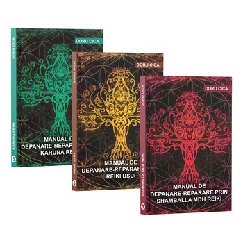 Pachet 3 carti ezoterism, Reiki - Doru Cica Pachet 3 carti ezoterism, Reiki - Doru Cica