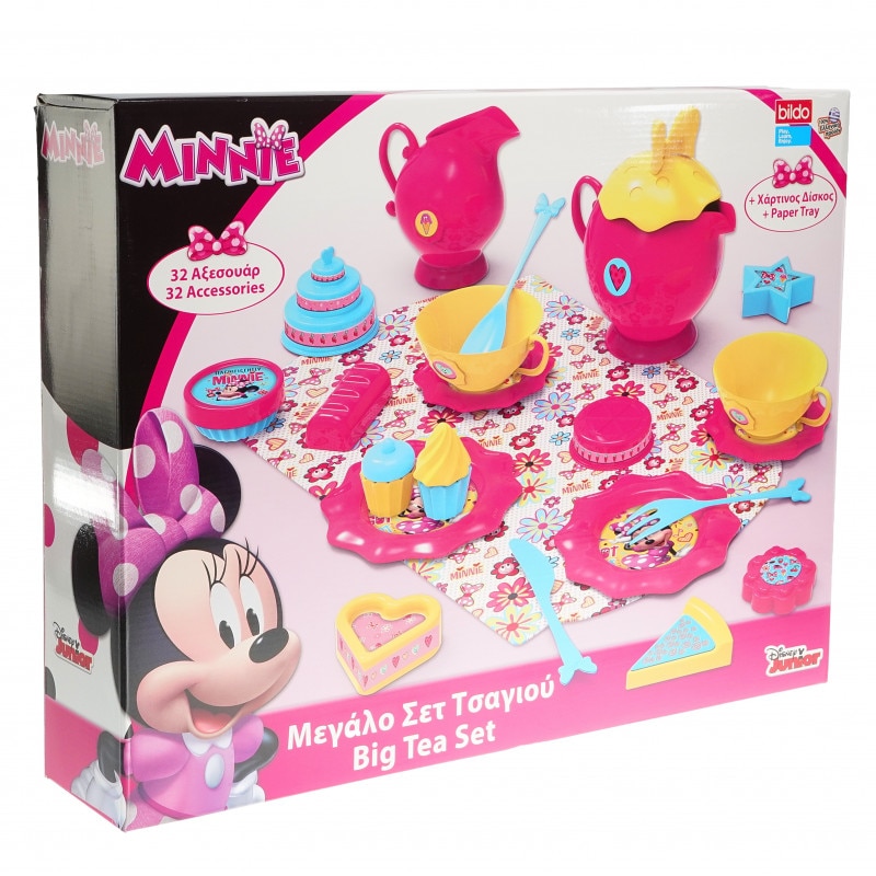 Set de ceai, Bildo, Minnie Mouse cu 35 piese
