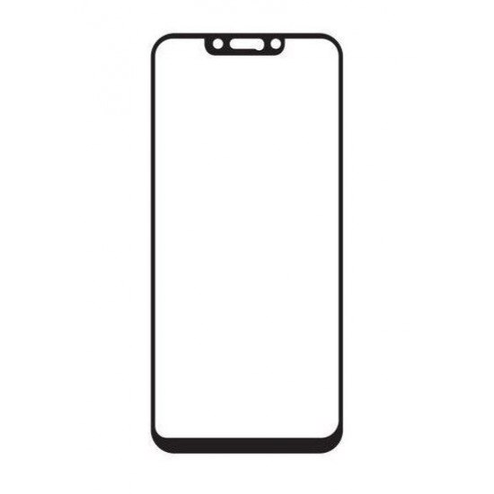 Folie Fusion Sticla Huawei Mate 20 Lite Full Face Negru