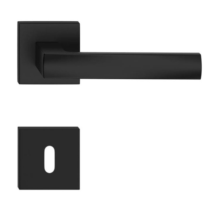 Maner usa model OFFICE negru mat cheie