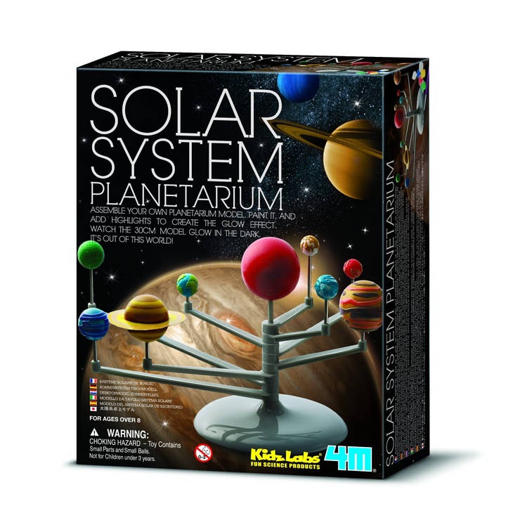 Set creativ Planetarium Sistemul Solar KidzLabs