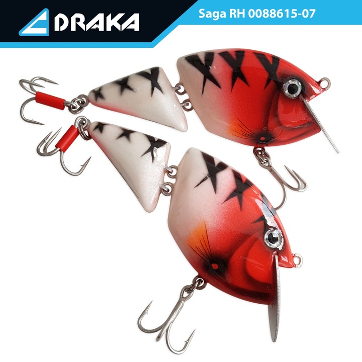 Csali, Draka "Saga" RH, 11 cm. -4 m., fém penge