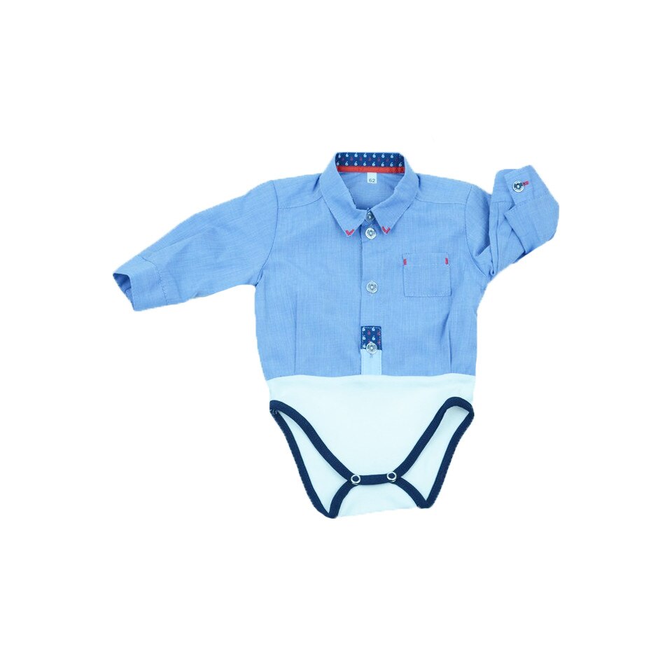 Body tip camasa pentru baieti Baby Colibra 8056062, Albastru