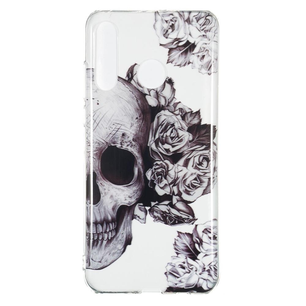 Husa Huawei P30 Lite model Skull Flower,Tpu, Antisoc, Viceversa Multicolor