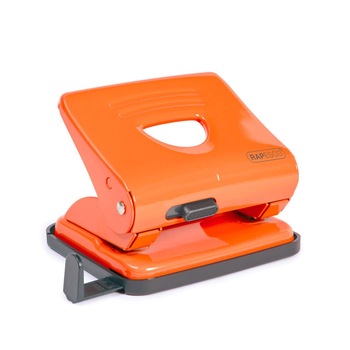 Perforator 825 metalic integral 25 coli portocaliu Perforator 825 metalic integral 25 coli portocaliu