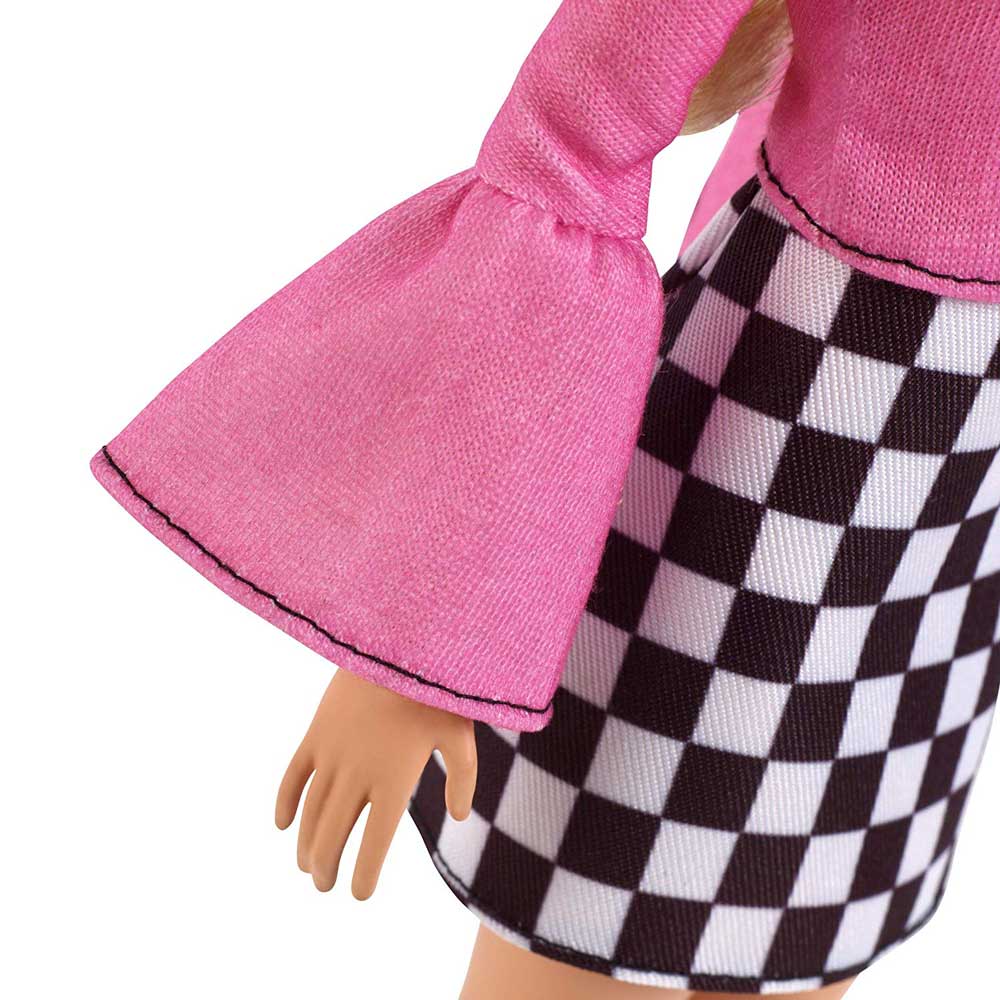 Papusa Barbie Fashionistas 104, Par blond si Fusta carouri