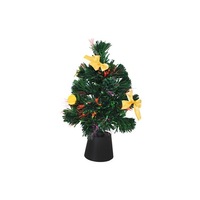 Bradut Artificial, Decorativ De Masa, 30 Cm, Impodobit Auriu