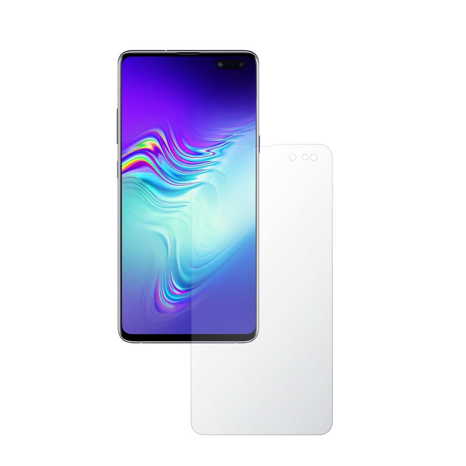 Folie Protectie Ecran Invisible Skinz UHD AutoRegeneranta pentru Samsung Galaxy S10 5G - Folie Siliconica Ultra-Clear cu Acoperire Totala,Full Display Cover, Adeziva si Flexibila