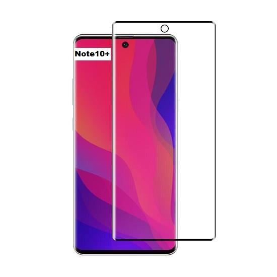 Folie Samsung Galaxy Note 10 Plus - BestSuit 5D Nano Glass Full Cover Negru
