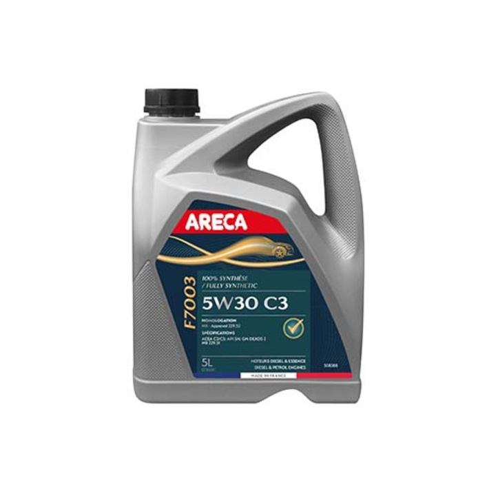 Моторно масло ARECA F7003 5W30 C3, 5л