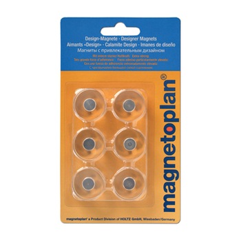 Magneti Magnetoplan BRILIANT DESIGN 25 x 11 mm, 6 buc/set Magneti Magnetoplan BRILIANT DESIGN 25 x 11 mm, 6 buc/set