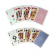 Piatnik "CLASSIC" játékkártya készlet, 2 csomag 55 kártyából, piros, kék,