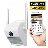 camera de supraveghere ip wifi babytoy ag31  exterior  conectare telefon  pc lampa de perete 32 led-uri night vision color rezistenta la apa fullhd 19201080 camera 20 mp senzor miscare alb imagen 37_0_
0