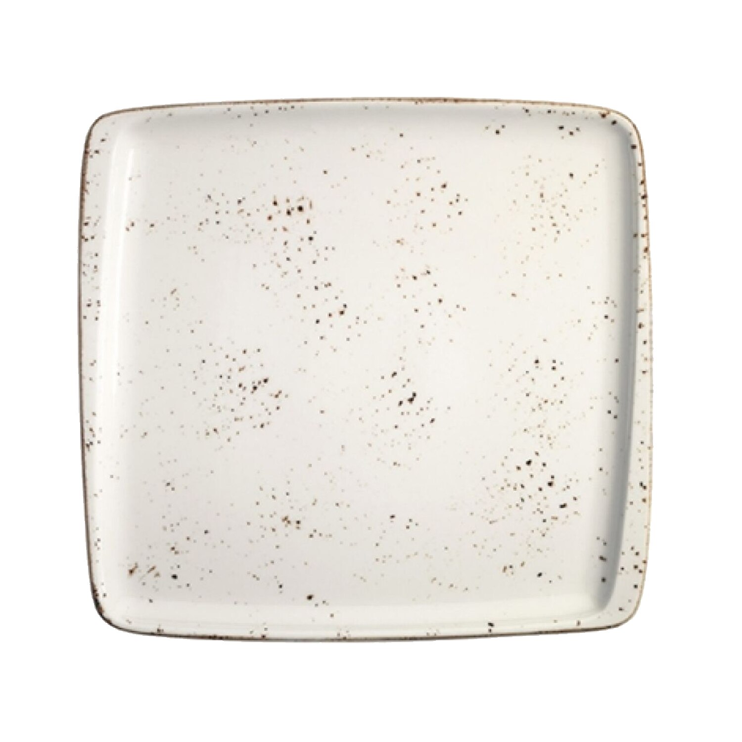 Farfurie patrata din portelan, 22x20cm, Bonna-Grain, 0101136
