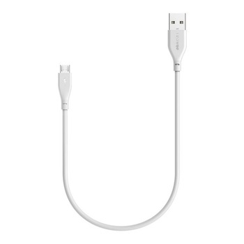Cablu de date Micro-USB BlitzWolf BW-MC10 , 0.3 m , alb Cablu de date Micro-USB BlitzWolf BW-MC10 , 0.3 m , alb