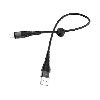 Cablu de date USB to Lightning, Borofone BX32, Negru Cablu de date USB to Lightning, Borofone BX32, Negru