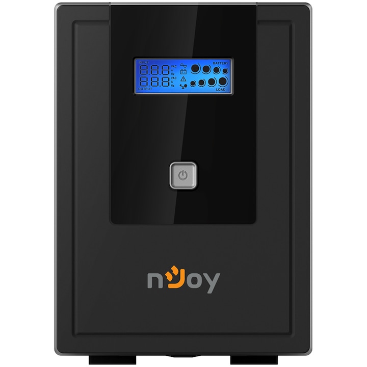 UPS NJOY Cadu 2000, 2000VA/1200W, Line Interactive, AVR, Auto-Restart, Ecran LCD