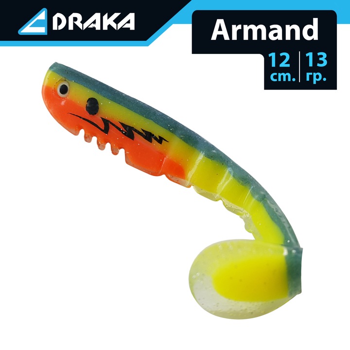 Szilikon csali Draka "Armand", 12 cm. 13 gr