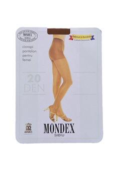 Ciorapi poliamida dama, Mondex, 20 Den, Bej