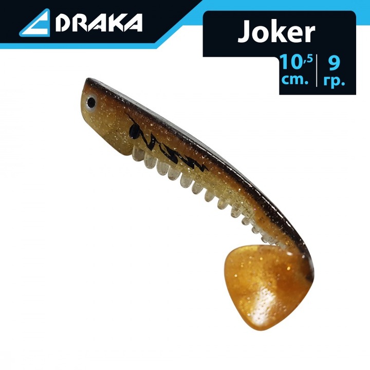 Draka "Joker" szilikon csali, 10 cm. 9 gr