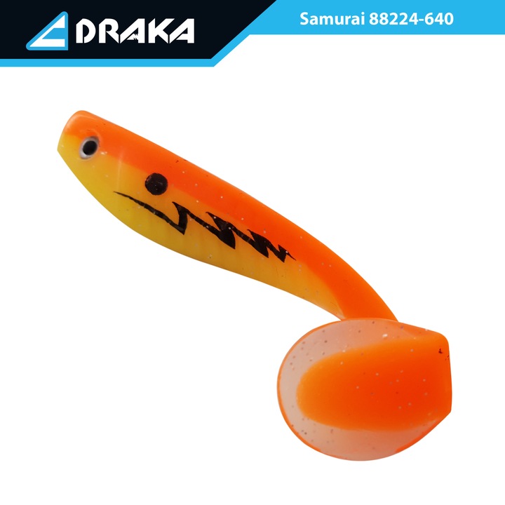 Szilikon csali Draka "Samurai" No.640, 10 cm. 13 gr