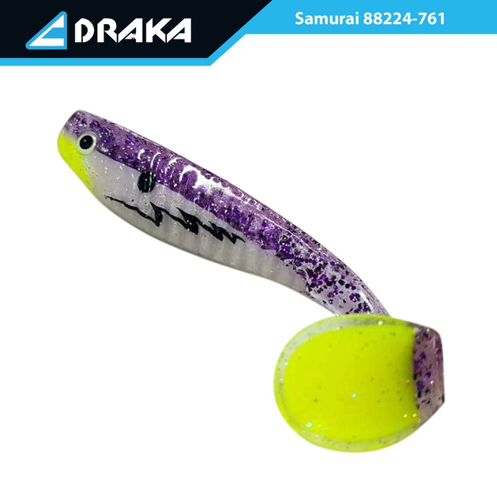 Szilikon csali Draka "Samurai" No.761, 10 cm. 13 gr