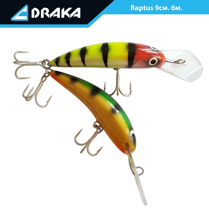 Momeala arftificiala, Draka, 9cm, Multicolor