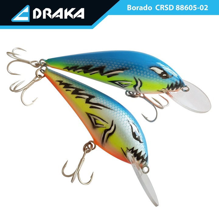 Wobbler Draka "Borado" CRSD, 9cm. -3 m., spatula de plastic