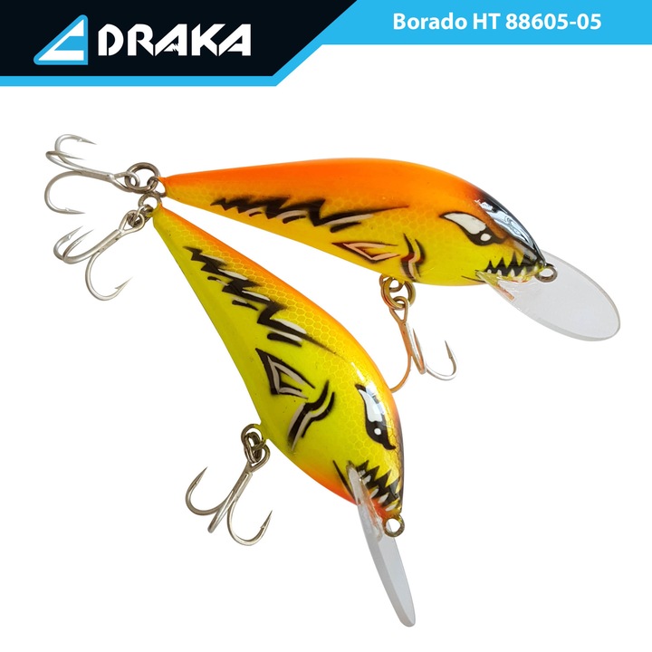 Momeala Wobbler Draka "Borado" HT, 9cm. -3 m., spatula de plastic